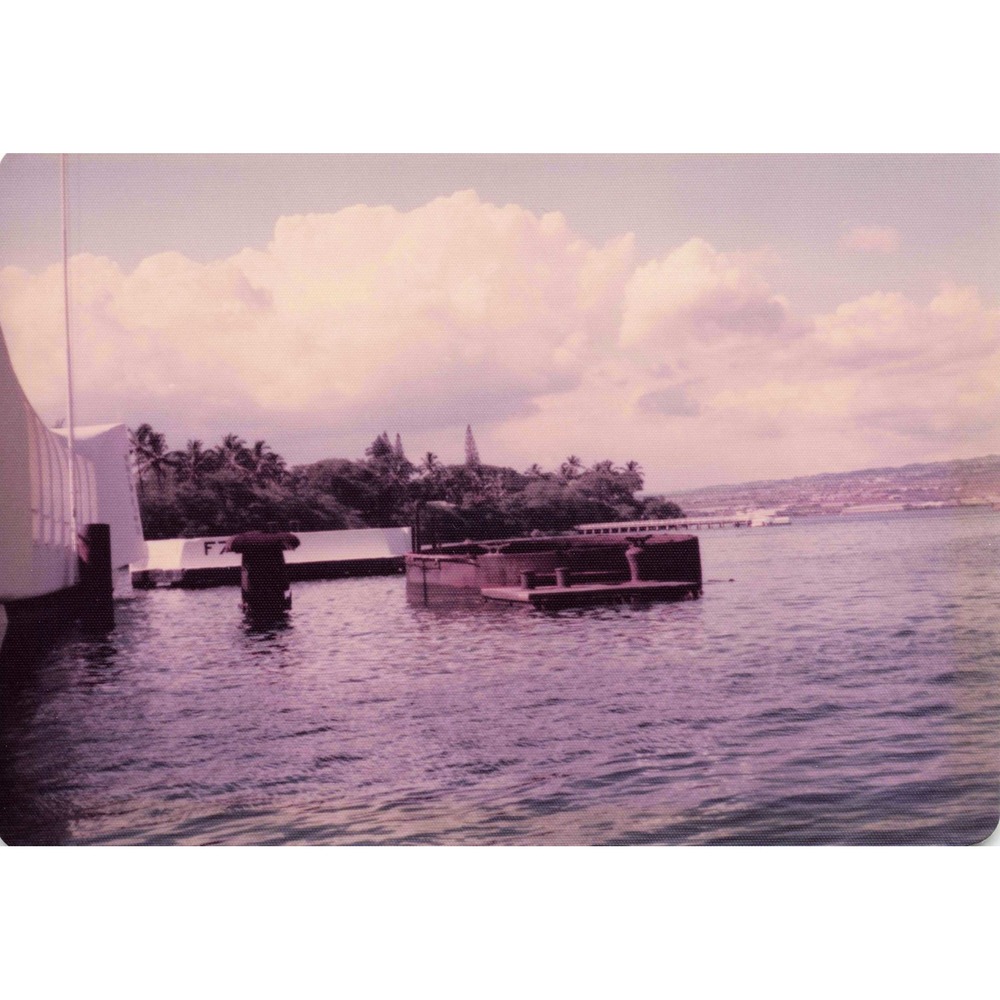Vintage 1970s Pearl Harbor Battleship Row USS Tennessee Nevada Photos Lot of 8 - Picture 5 of 8